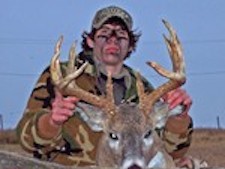 Matt and his nice last day buck. we went 3 for 3 that week all pope and young bucks!!! 2009